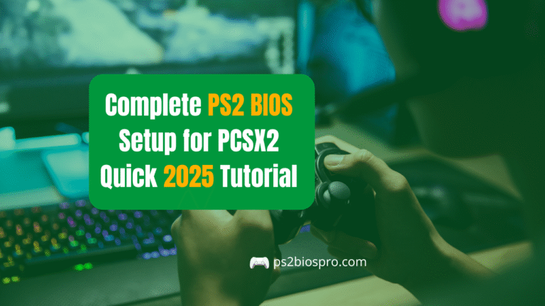 PS2 BIOS setup on PCSX2