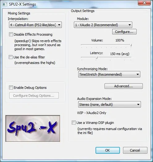 SPU2 Plugin (Sound Processor Unit)
