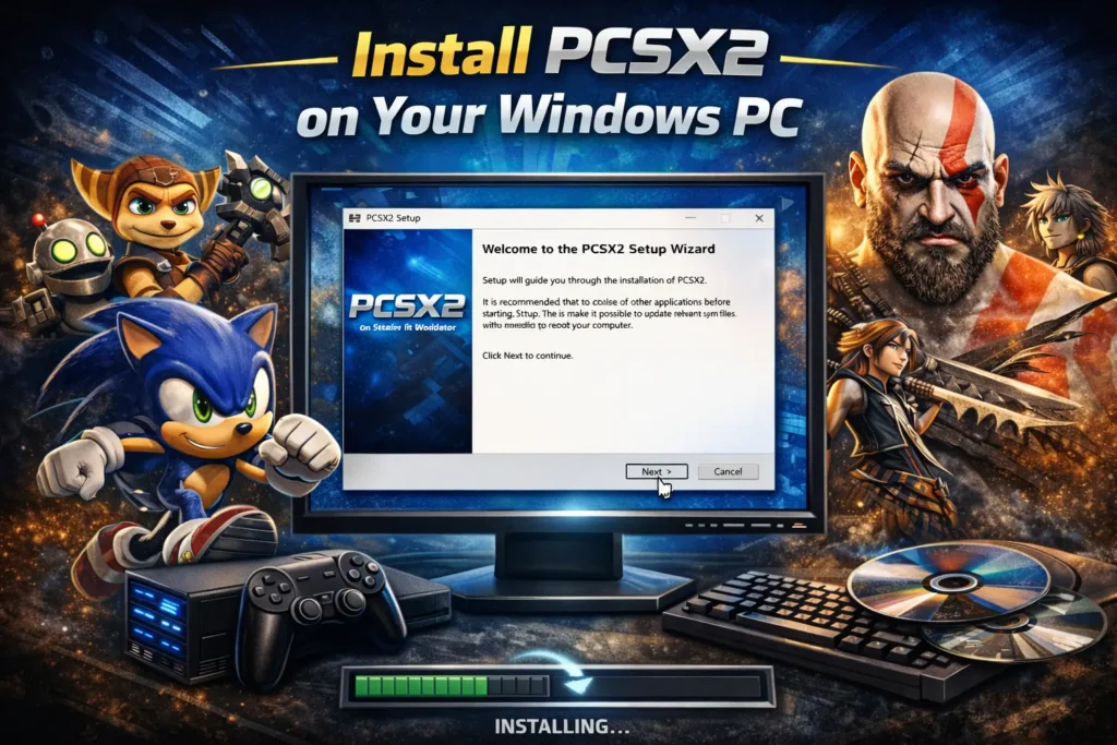 Install PCSX2 on Your Windows PC
